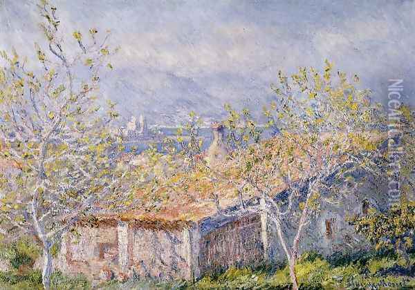 Gardeners House At Antibes Oil Painting - Claude Oscar Monet