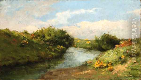 Landscape Oil Painting - Antoine Chintreuil