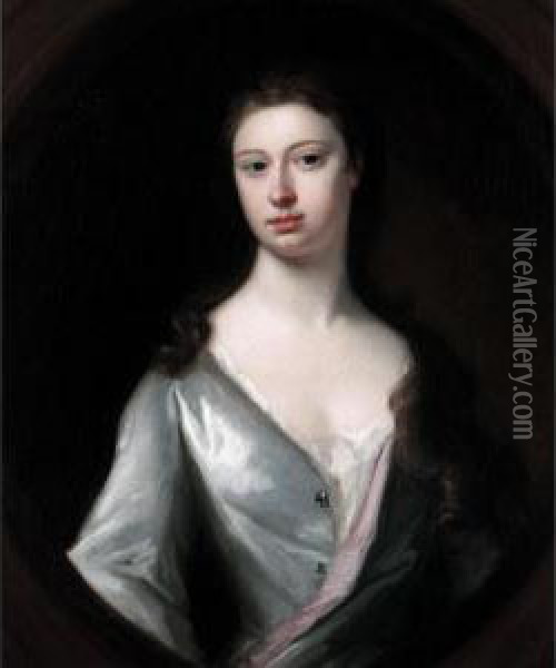 Portrait Of Melior Mary Weston Oil Painting - Richardson. Jonathan