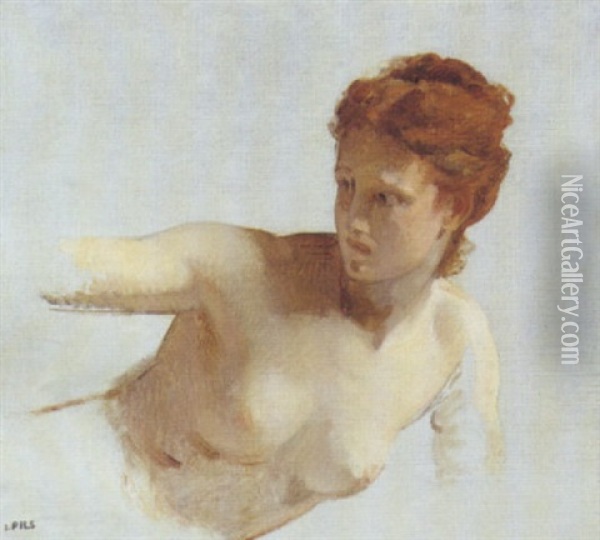 Figure De La Victoire Oil Painting - Isidore Alexandre Augustin Pils
