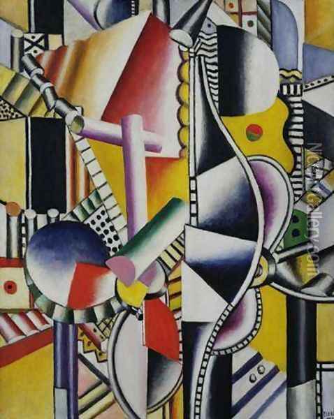 Propellers Oil Painting - Fernand Leger