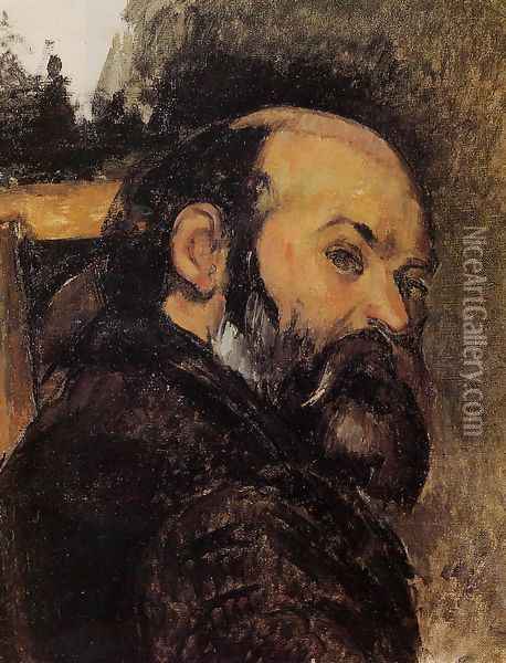 Self Portrait3 Oil Painting - Paul Cezanne