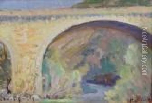 Etude Pour Un Petit Pont Oil Painting - Henri Lebasque