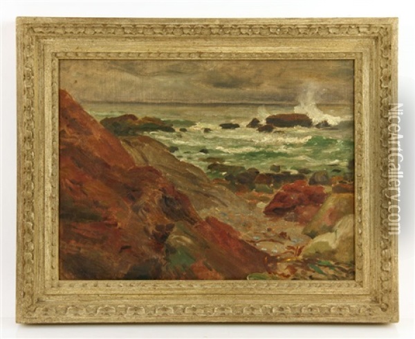 Seascape Oil Painting - Walter Lofthouse Dean