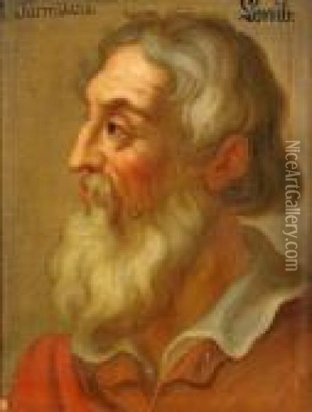 Apostel Oil Painting - Girolamo Francesco Maria Mazzola (Parmigianino)