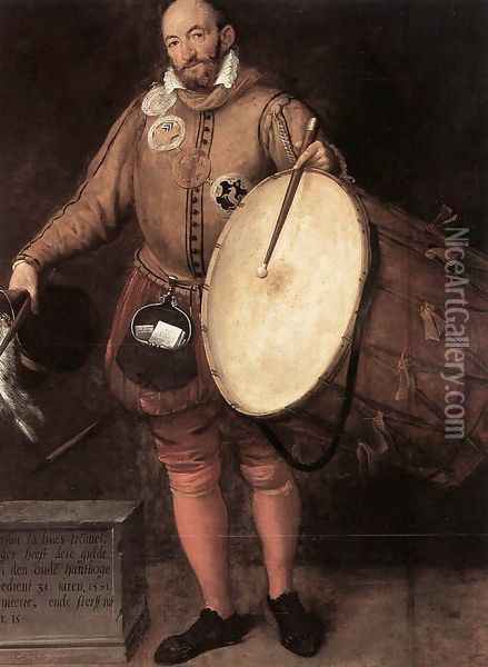 Pierson La Hues 1581 Oil Painting - Gillis Congnet