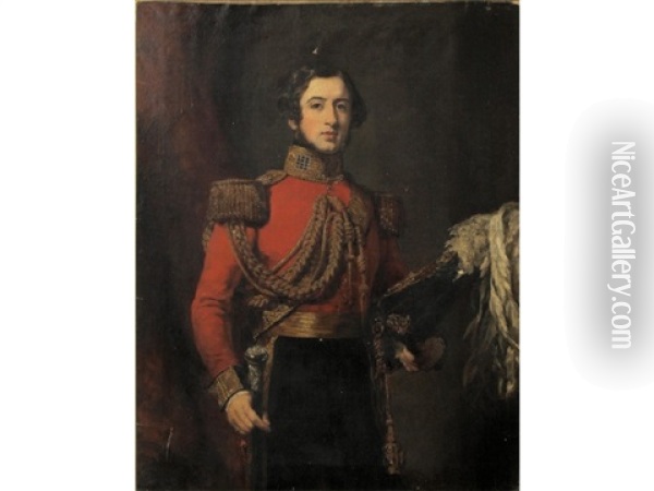 The Hon. Sir Edmund Butler Oil Painting - Margaret Sarah Carpenter