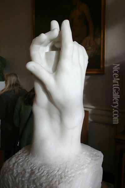 Hands Oil Painting - Auguste Rodin