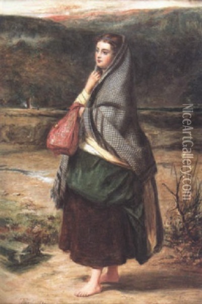 Highland Mary Oil Painting - Thomas Faed