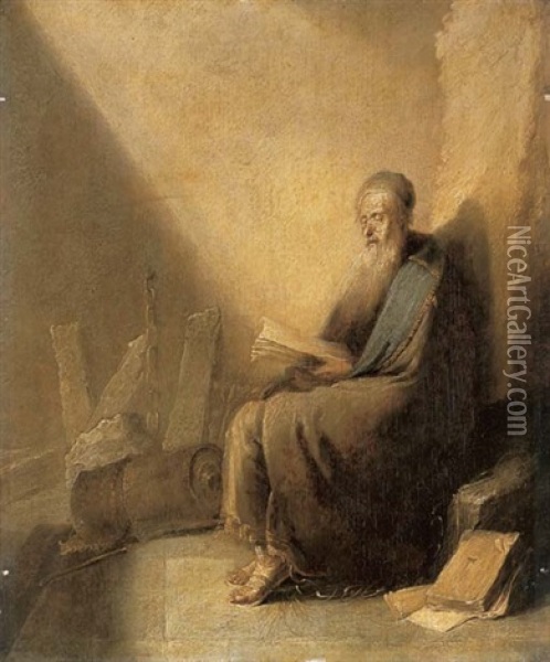 Saint Paul Imprisoned At Philippi Oil Painting - Leonard Bramer