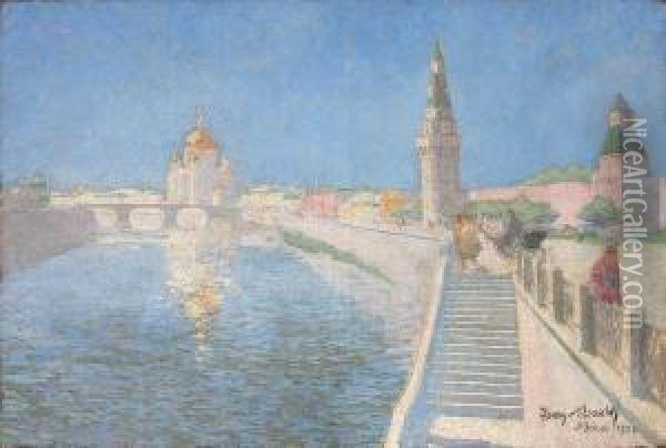 Vue De Moscou Oil Painting - Henry Arnold
