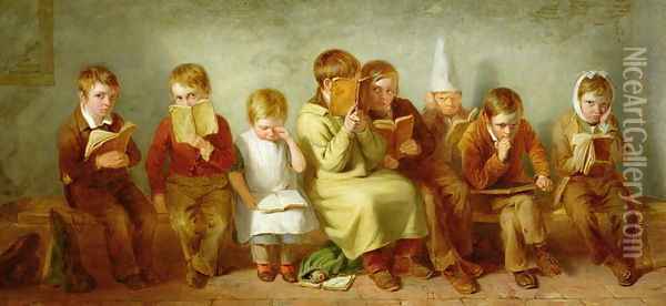 The Frown, 1842 Oil Painting - Thomas Webster
