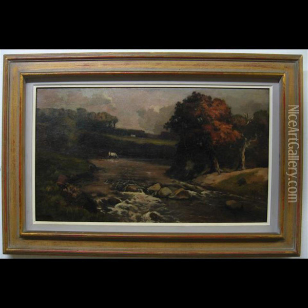 October Oil Painting - William Edwin Atkinson