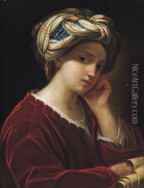 Sibilla: Eine Sybille Oil Painting - Lorenzo Pasinelli