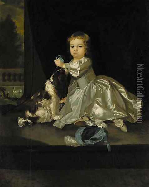 Portrait of Master or Miss Neate Oil Painting - Sir Joshua Reynolds