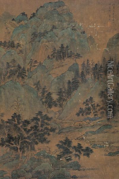 Landscape Oil Painting - Lan Meng