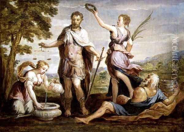 Publius Scipio Africanus 237-183 BC Oil Painting - David The Younger Teniers