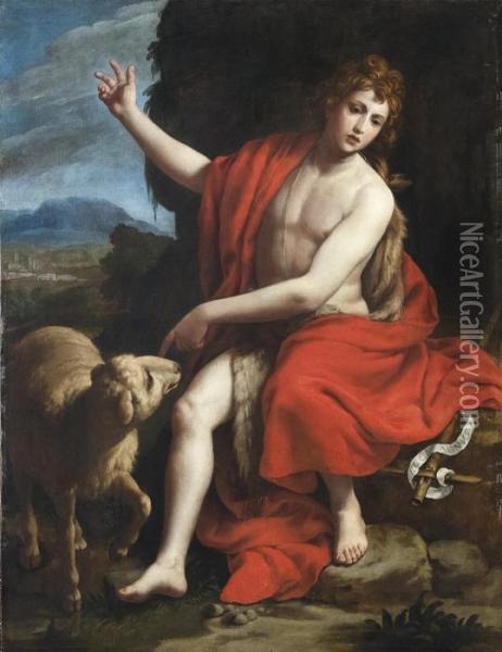 San Giovanni Battista Oil Painting - Alessandro Turchi