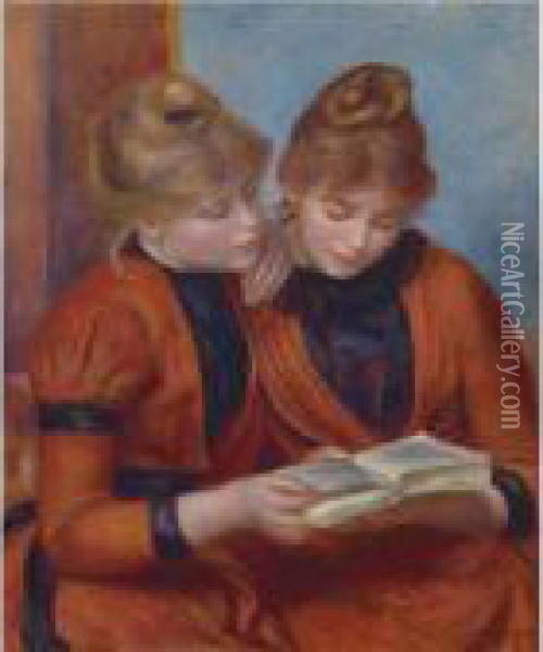 Property From The Collection Of The Late Charles R. Lachman
 

 
 
 

 
 Les Deux Soeurs Oil Painting - Pierre Auguste Renoir