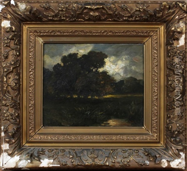 Landscape Oil Painting - Theophile De Bock