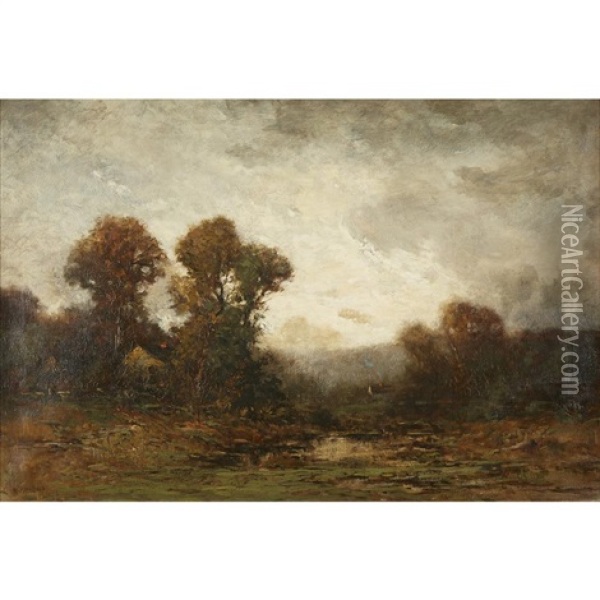 Landscape Oil Painting - Edward Loyal Field
