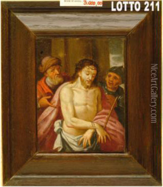 Cristo Verso La Crocifissione Oil Painting - Bernardino Luini