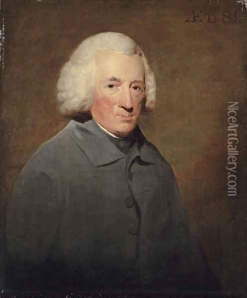 Portrait of William Law of Elvingston (1714-1806), Advocate, Sheriff of Haddingtonshire Oil Painting - Sir Henry Raeburn