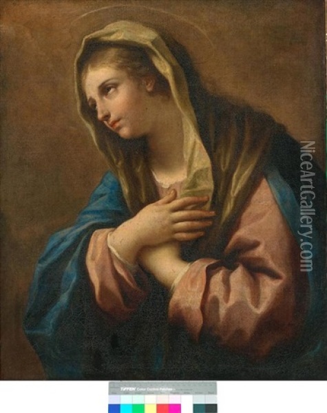 The Virgin Annunciate Oil Painting - Paolo de Matteis