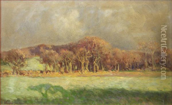 In The Shade Of The Trees Oil Painting - Joseph Longhurst