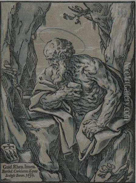 St. Jerome Oil Painting - Bartolommeo Coriolano