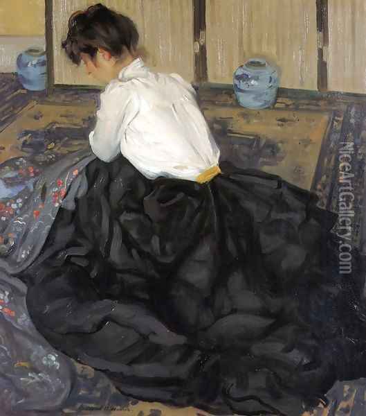 An Arrangement 1901 Oil Painting - Alfred Henry Maurer