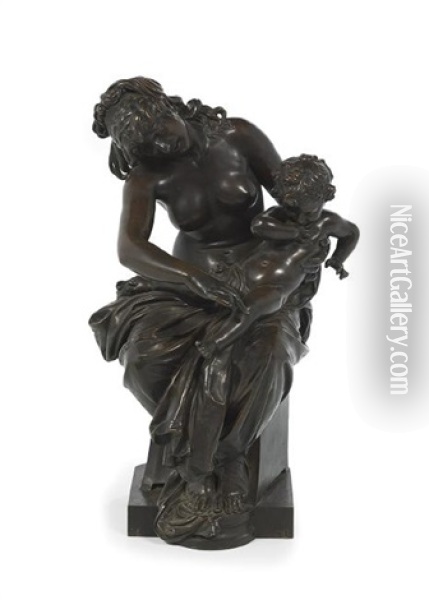 Venus Desarmant L'amour Oil Painting - Albert Ernest Carrier-Belleuse