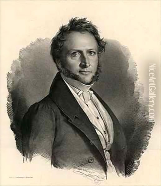 Portrait of Georg Ludwig von Maurer Oil Painting - Bodmer