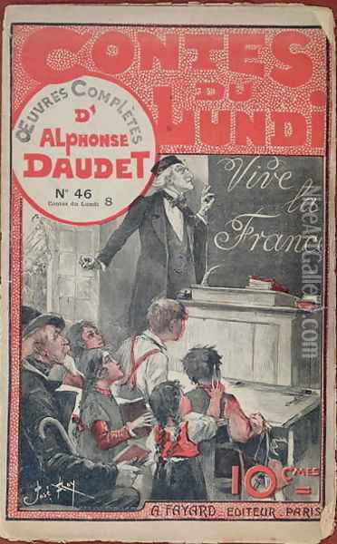 Cover of Les Contes du Lundi by Alphonse Daudet 1840-97 Oil Painting - Jose Roy