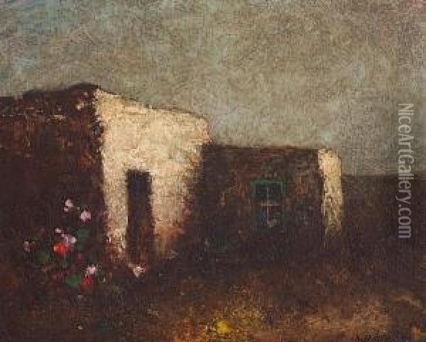 Abandoned Adobe, New Mexico Oil Painting - Will Speaks