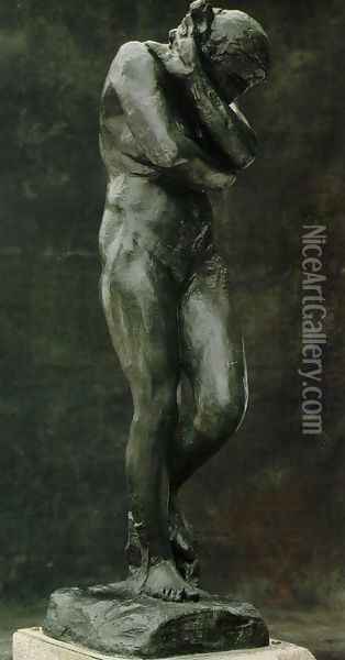 Eve Oil Painting - Auguste Rodin