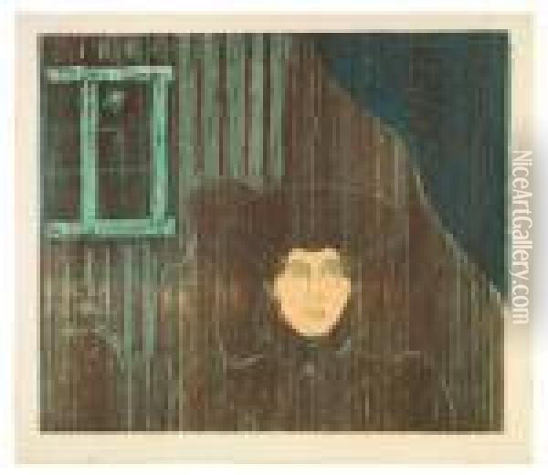 Mondschein Oil Painting - Edvard Munch