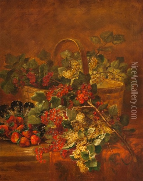Still Life Oil Painting - August Laux