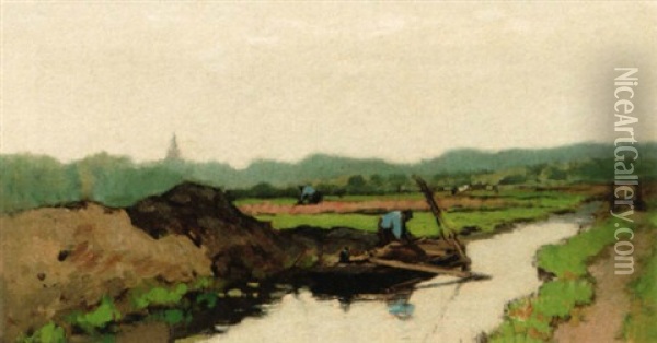 Bloembollen Velden Oil Painting - Cornelis Kuypers