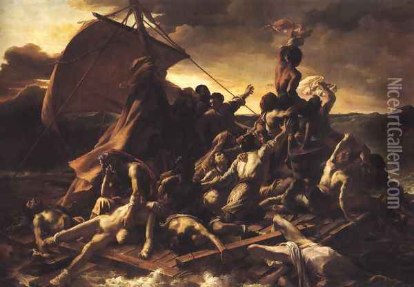 radeau de la meduse Oil Painting - Eugene Delacroix