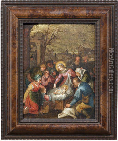 Old Franks Oil Painting - Frans II Francken