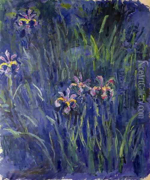 Irises3 Oil Painting - Claude Oscar Monet