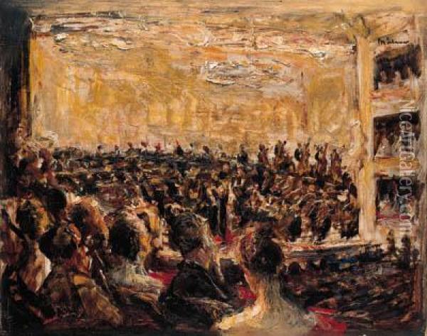 Konzert In Der Oper Oil Painting - Max Liebermann
