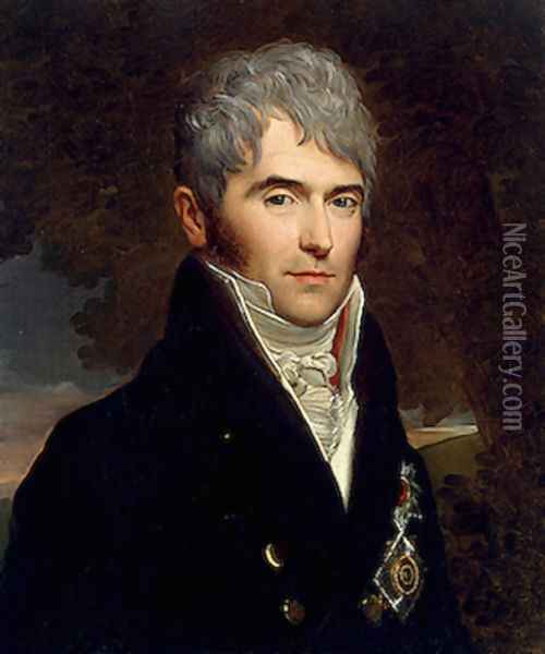 Portrait of Prince Viktor Kochubey Oil Painting - Baron Francois Gerard