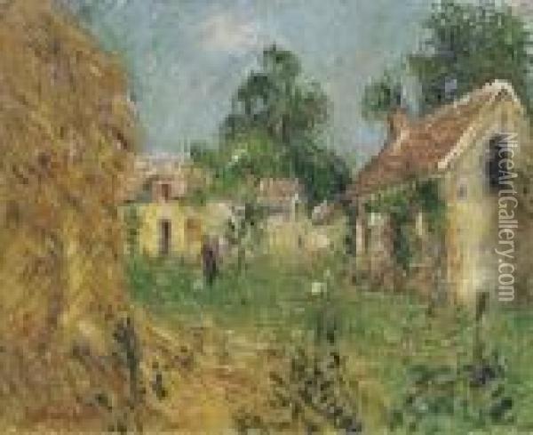 Petite Ferme Dans Le Calvados Oil Painting - Gustave Loiseau