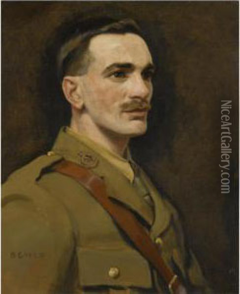 Portrait Of Richard West Oil Painting - David Gauld