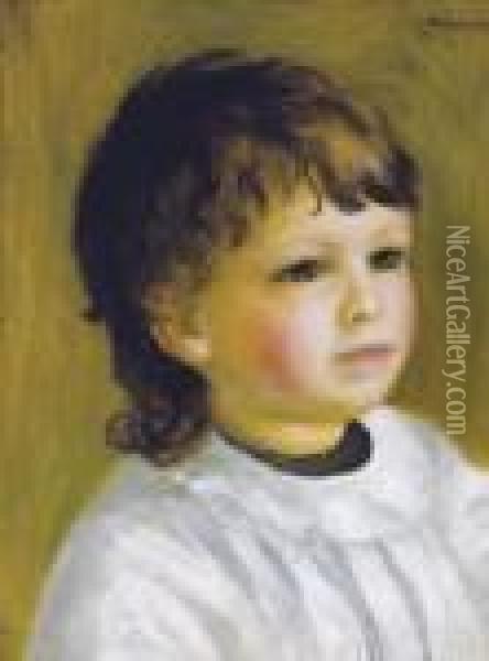 Portrait De Pierre Renoir Oil Painting - Pierre Auguste Renoir