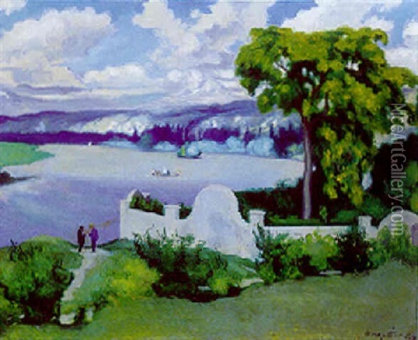Bord De Seine Oil Painting - Louis Anquetin