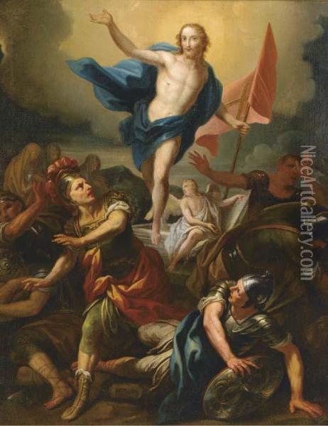 The Resurrection Oil Painting - Francesco Trevisani