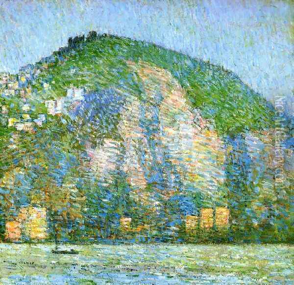 Telegraph Hill Oil Painting - Childe Hassam